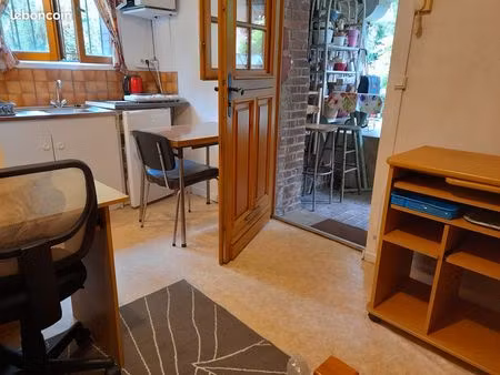 studio meuble  avec parking  yvetot gare (76190)