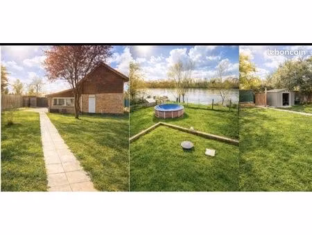 maison 107 m7 bord de seine