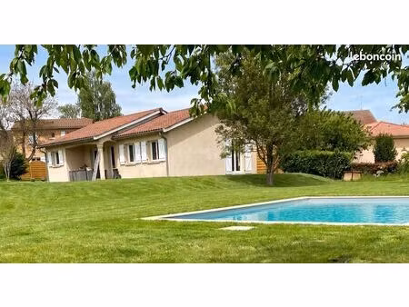 maison 90m2 · 3ch · piscine · terrain 1 807 m²