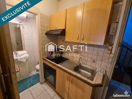studio 1 pièce 17 m²
