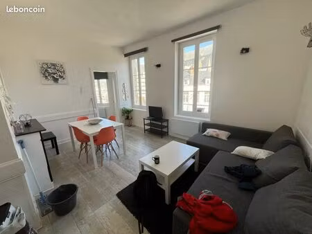appartement t2 centre ville fécamp