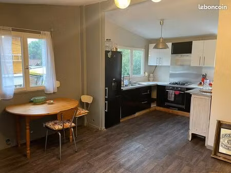 chalet 63m2 sur parcelle viabilisée 220m2