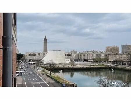 560 c.c- appartement-2 pièces - 35 m2 - le havre centre ville- bassin du commerce