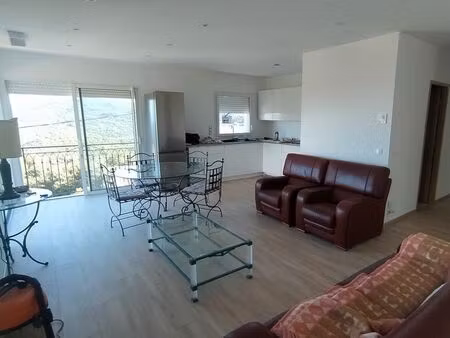 location meublé hors saison appartement 4 pièces neuf vue mer les adrets de l'esterel