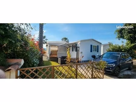 mobil home climatisé 3 chambres