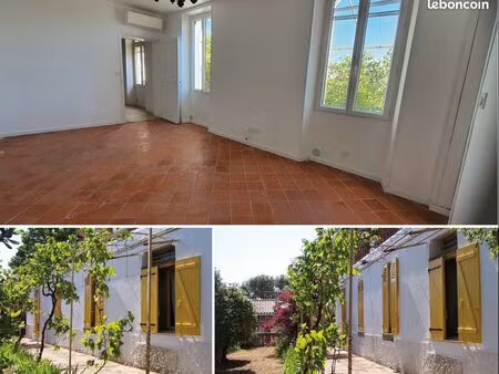 ollioules - appartement t3 - 56m²- terrasse jardin