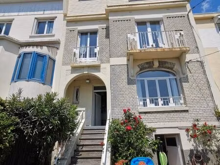 maison de ville meublée 150m2 – t4+bureau - location 1 an (été 2026) – vue mer – le havre 