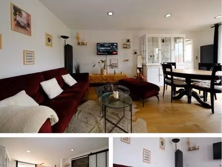 appartement t2 avec bureau – 56 m² – rouen – balcon  parking  ascenseur