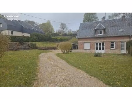 maison à st valery en caux  116m2 avec jardin clos