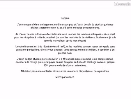recherche une cave