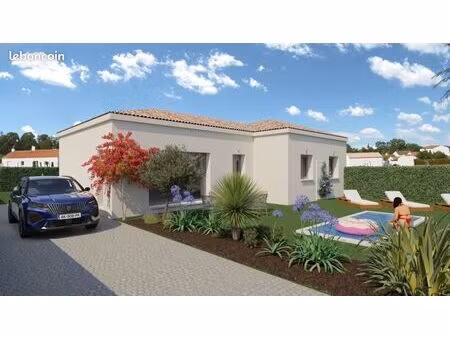 maison neuve plain-pied 95 m² avec suite parentale sur terrain 530 m² à cheval-blanc