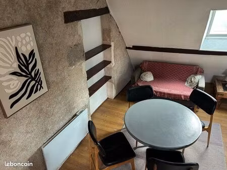 loft t2 meublé hypercentre poitiers