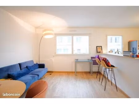 location meublée appartement 2 pièces 46 m² paris 18e (75018)