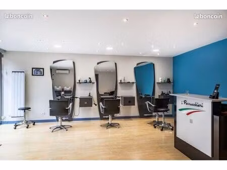 a vendre - fonds de commerce salon coiffure hommes