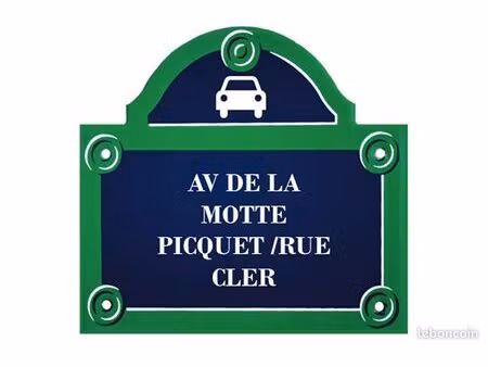 parking/box 26 m² paris