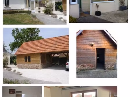loue petite maison meublée pour 1 personne ou 1 couple avec terrasse et 2 places de parkin