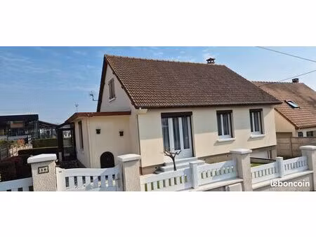 pavillon individuel 105m² sur terrain de 658m² à mers les bains