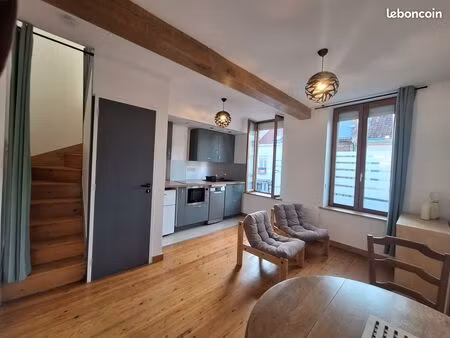 appartement meublé  t1 bis en duplex