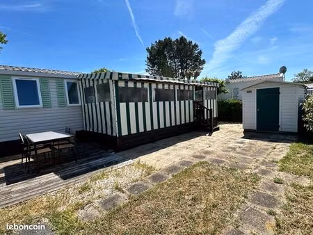 joli mobilhome 3 chambres st hilaire de riez 85