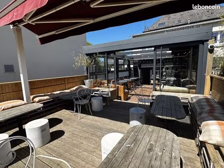 bar  fonds de commerce 60 m² luneray