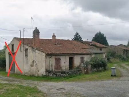 maison de campagne non habitable