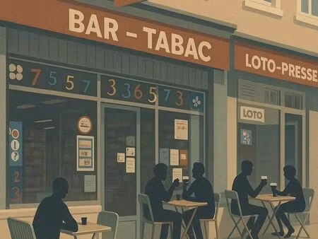 fonds de commerce bar  tabac  fdj 125 m²