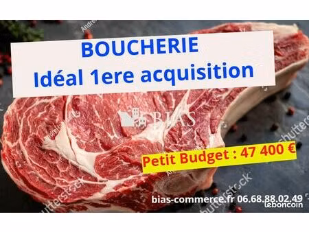 fonds de commerce 70 m² fécamp