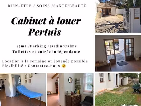cabinet à louer à pertuis - santé et bien-être