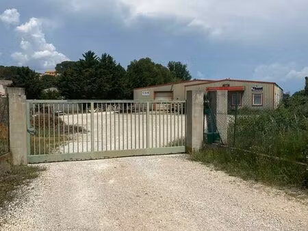 a louer terrain 2000m2 - local commercial ou industriel à piolenc batiment 350m² - 1999 eu