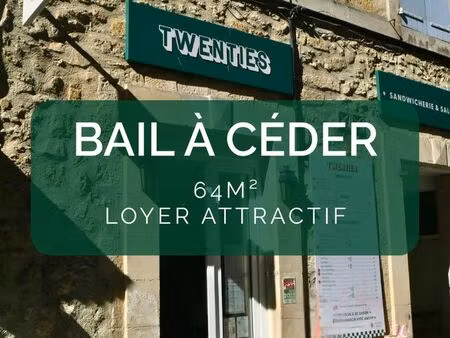 bail a ceder – lourmarin – 64 m² rue principale