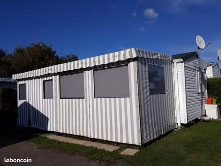 vend mobil home camping la motine brétignolles sur mer