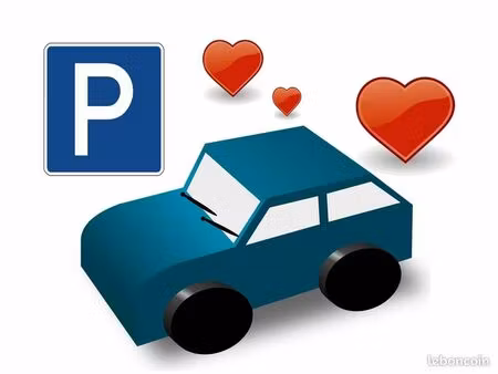 place de parking extérieure dans résidence