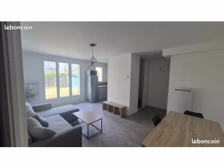appartement meublé 44 m² avec jardin 50 m² – parking – proche gare de melun
