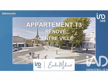 appartement 4 pièces 62 m²