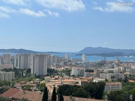 4:5 pièces bas faron vue mer et rade exceptionnelle