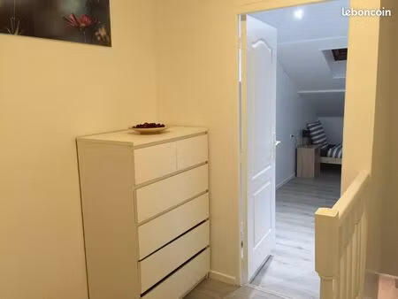 joli f2 en duplex verdoyant calme dans une copropriété