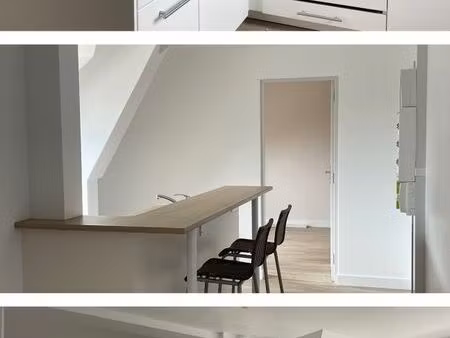 t2 30m² refait à neuf + dressing + cuisine équipée – lumineux – soissons