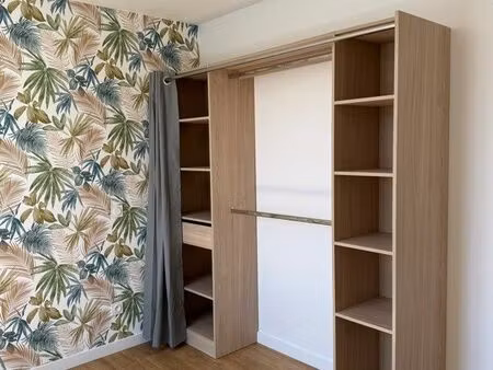 f2 non meublé refait à neuf