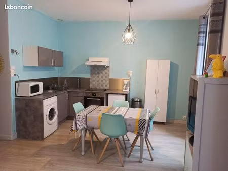 t2 meublé  37 m² vichy centre 475