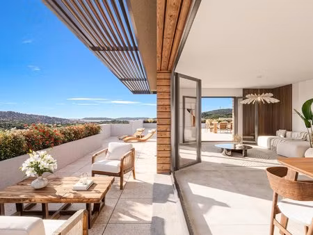 ste-maxime / golfe de saint-tropez - programme neuf 4 pièces avec terrasse et parking