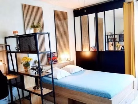 studio 25 m² meuble en rdc