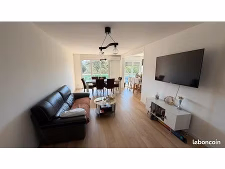 t4 traversant 78m² refait à neuf avec clim et balcon