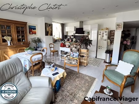 a vendre- viager occupé- appartement t3 le havre centre