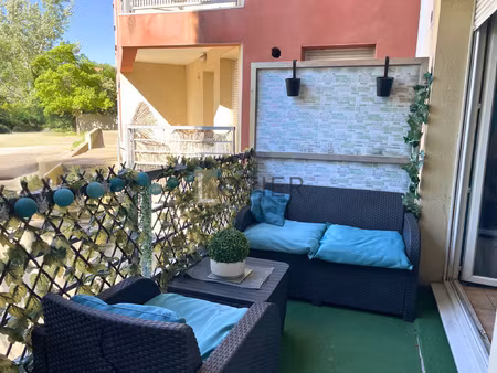 nimes - 47 63m2 - 2 pieces - une chambre - terrasse - parkin