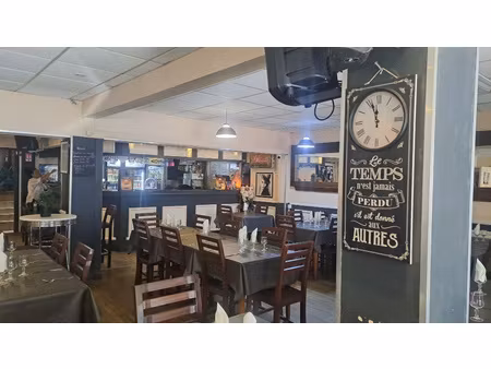 a vendre fond de commerce de restauration + habitation