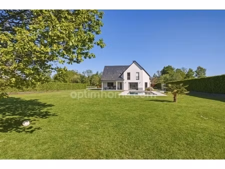 hauteurs de honfleur - maison contemporaine - 234 m2 -5/6 chammbres - piscine - terrain 28