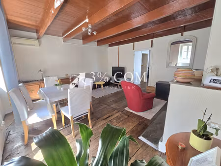 maison de village de 127m2 et 3 chambres + jardin non attenant de 136m2