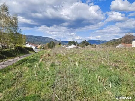 terrain 900 m² dommartin les remiremont