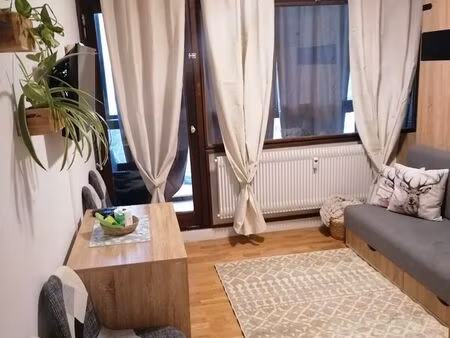 appartement 25m² meublé face aux pistes