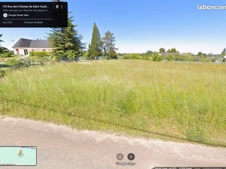 terrain constructible hameau de montmercy 1450m2